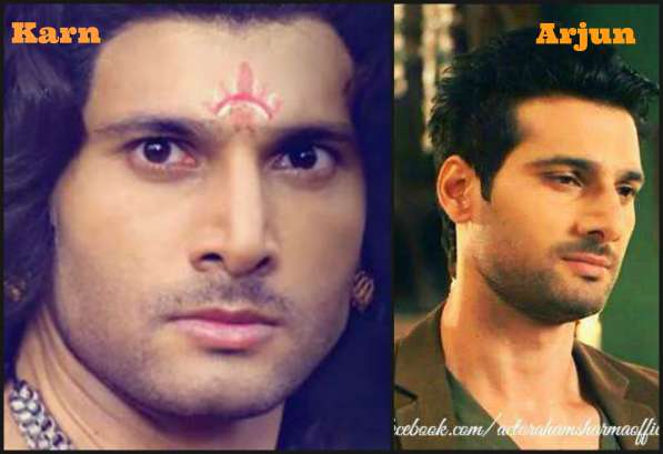 mahabharat star plus arjun vs karna