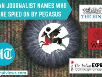 Indian journalists in the Pegasus phone tapping leaked list