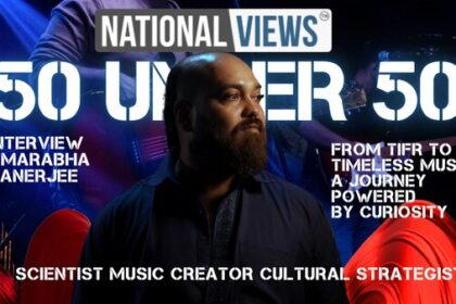 Interview With Singer Amarabha Banerjee. NationalViews Magazine 50Under 50