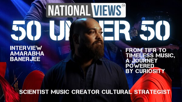 Interview With Singer Amarabha Banerjee. NationalViews Magazine 50Under 50