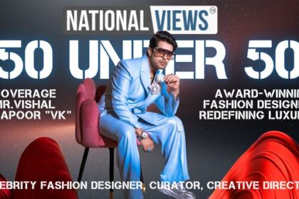 Celebrity fashion designer vishal kapoor vk
